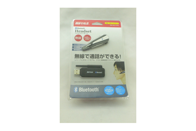 4,980円のBluetooth対応USBアダプタ＆ヘッドセットをバッファローが数量限定で販売 画像