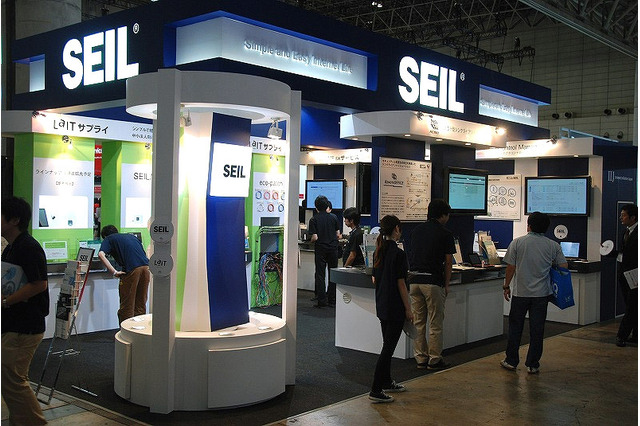 【CEATEC JAPAN 2010(Vol.31)】IIJ、高機能アクセスルータ「SEIL」シリーズを展示 画像