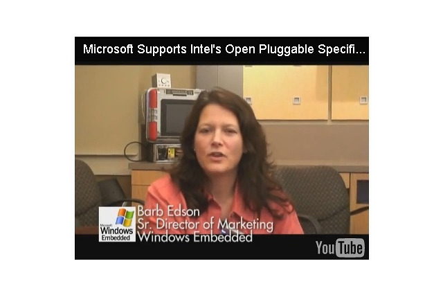 インテル、デジタルサイネージの新仕様「Open Pluggable」を発表……MS、NECなどが支持を表明 画像