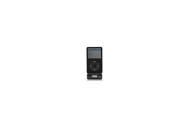 フォーカルポイント、iPod 5G/nano対応FMデジタルトランスミッターのブラックモデル 画像