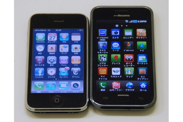 Androidが急成長！OS別シェアで2位に 画像