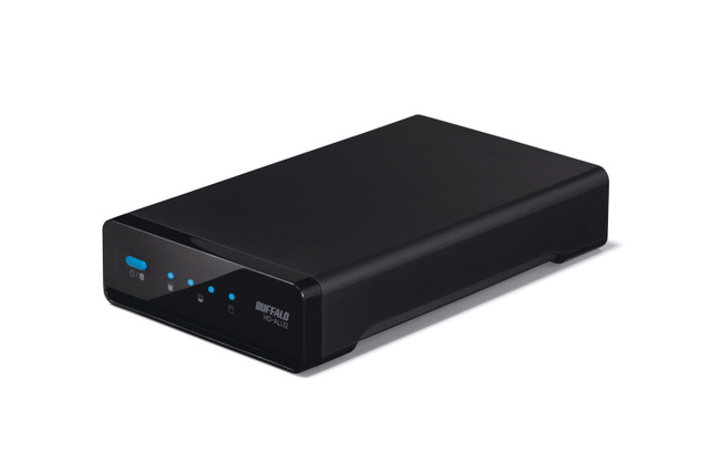 バッファロー、「レグザ」などに対応する残量メーター付の外付けHDD 画像