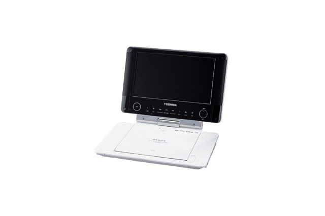 東芝、地デジ/ワンセグチューナー搭載「レグザポータブルプレーヤー」 画像
