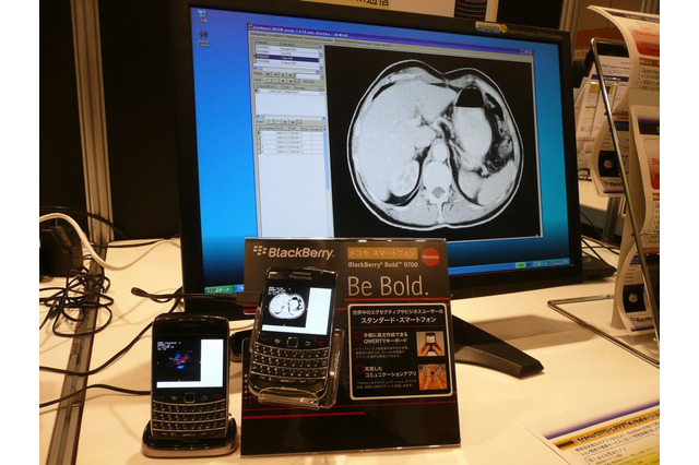 【BlackBerry Day 2010（Vol.4）】医療や決済、ブックリーダーなどのBlackBerry関連ソリューション 画像