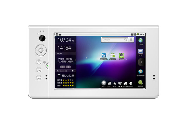 NECビッグローブ、webサービス一体型の7型Android端末「Smartia(スマーティア)」 画像