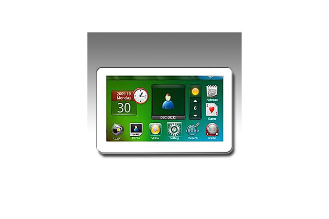 実売6,999円、4型タッチパネルのメディアプレーヤー 画像