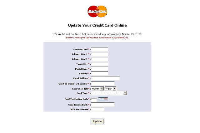 フィッシング対策協議会、MasterCardを騙るフィッシングに注意喚起 画像