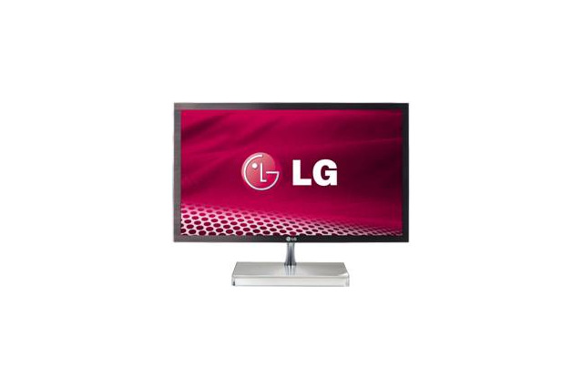 LG、デザインにこだわった厚さ7.2mmのスリムなLED液晶ディスプレイ 画像
