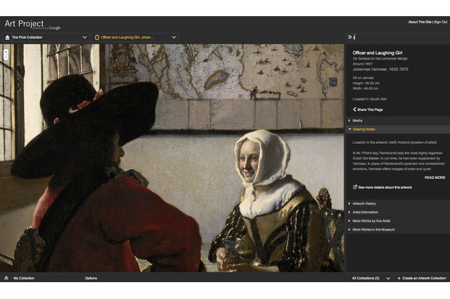 Googleの「20％ルール」から誕生したアートプロジェクト……ストリートビューでアート鑑賞 画像