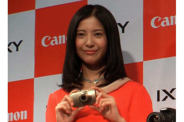 吉高由里子がキヤノンIXYのイメージキャラに!“日本の四季”撮りたい!! 画像