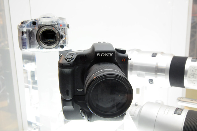 【CP＋】ソニー、年内発売予定の中級機コンセプトモデル 画像