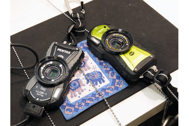 【CP＋】ペンタックス、機能強化のアウトドア用「Optio WG-1」「Optio WG-1 GPS」 画像