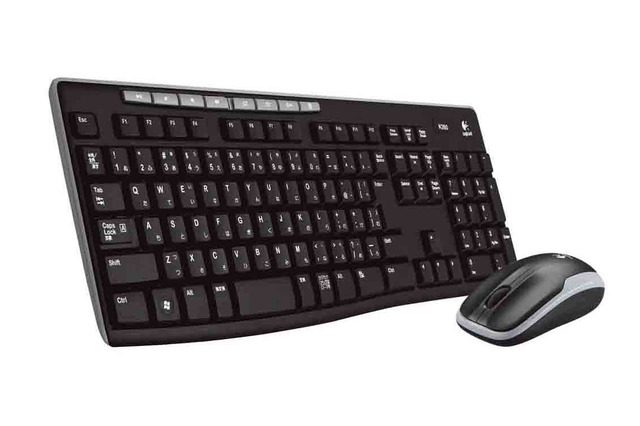 ロジクール、実売3,980円のワイヤレスキーボード/マウスのセット 画像