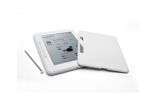 マウス、電子ペーパー採用の6型電子書籍リーダー「Cover Story Basic」 画像