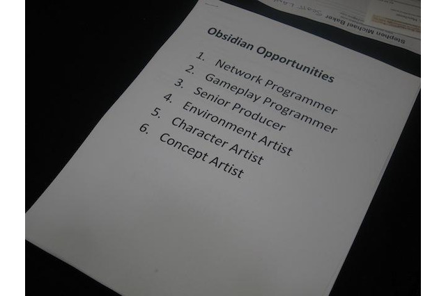 【GDC2011】今年のパブリッシャー/デベロッパーの採用動向をチェック(米国就職事情Vol.2) 画像