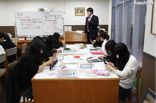 広尾学園、中高でiPad 2を150台導入 画像