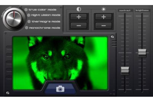 暗い場所でも写真撮影ができるAndroidアプリ「暗視カメラ」 画像