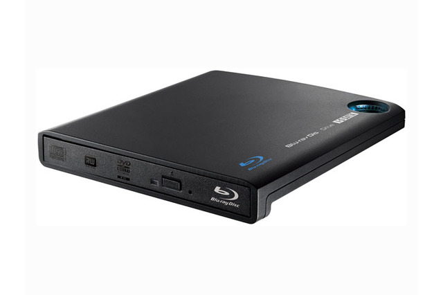 アイオー、大容量「BDXL」対応のポータブルBDドライブを発表 画像