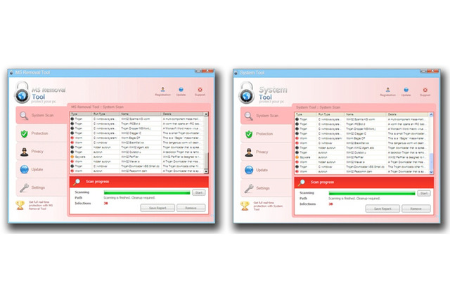 【テクニカルレポート】被害報告増加中! 偽セキュリティソフト「MS Removal Tool」にご用心……トレンドマイクロ・セキュリティブログ 画像