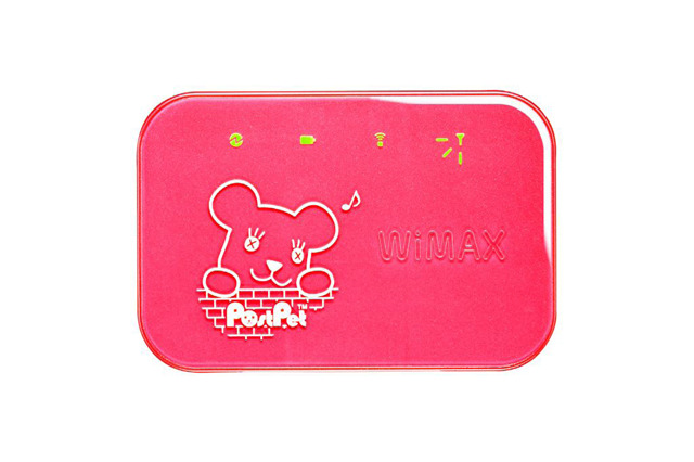 So-net、「PostPet」デザインのWiMAXモバイルルータを発売 画像
