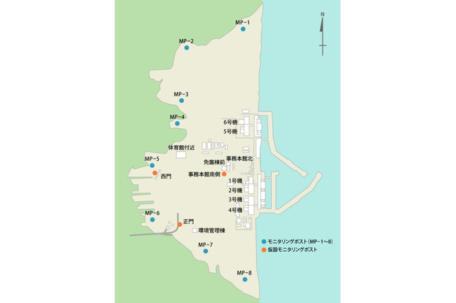 【地震】福島第一原子力発電所の状況(26日午後3時現在) 画像