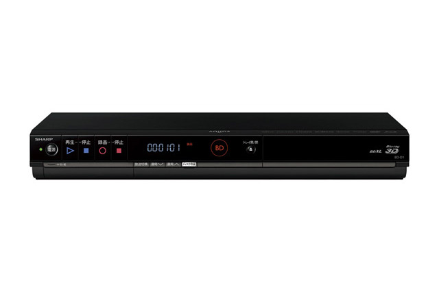 シャープ、Blu-ray レコーダーAQUOSかんたんシリーズ3機種 画像