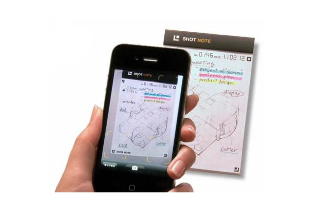 手書きメモをスマフォでデジタル化できる「ショットノート」に3タイプ追加 画像