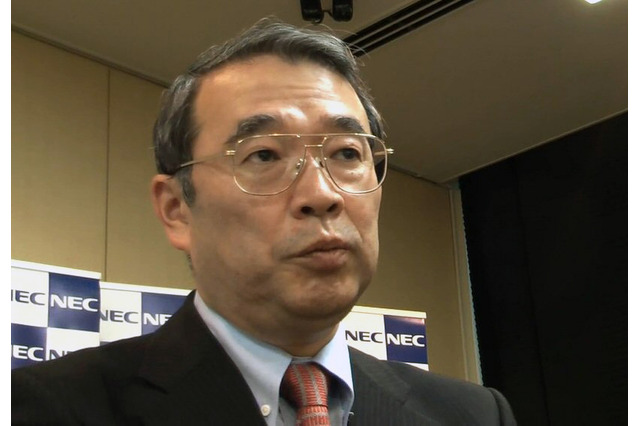 【ビデオニュース】2010年度赤字と今後の展望……NEC遠藤社長 画像