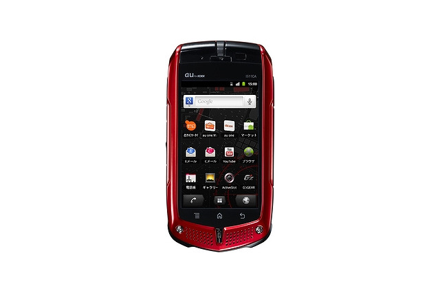 auから高耐久性スマートフォン「G'zOne IS11CA」が14日に発売 画像