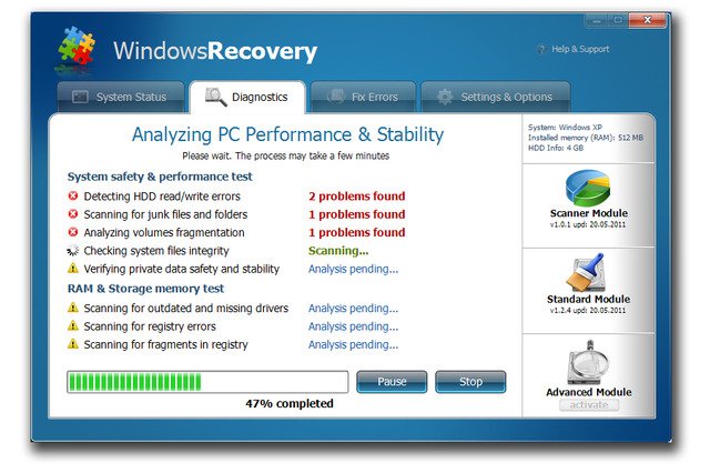 【テクニカルレポート】被害確認！　偽システム修復ツール「Windows Recovery」……トレンドマイクロ・セキュリティブログ 画像