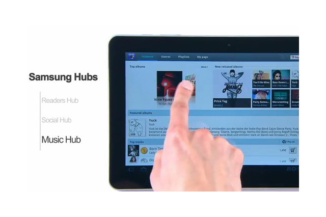 【ビデオニュース】サムスン、「Galaxy Tab 10.1」公式クリップ動画 画像