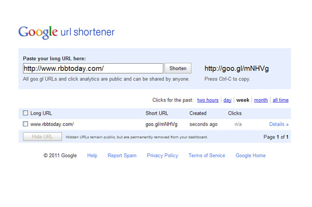 米Google、自社サービスや製品に関する短縮URL用ドメイン「g.co」を取得 画像
