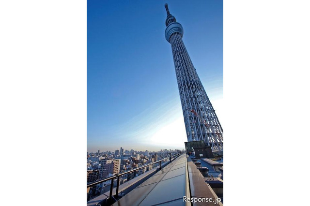東京スカイツリー商業施設にCIS薄膜太陽電池 ソーラーフロンティア 画像