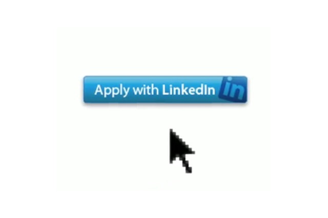 企業への応募時にLinkedInのプロフィールを提出できる「Apply with LinkedIn」 画像