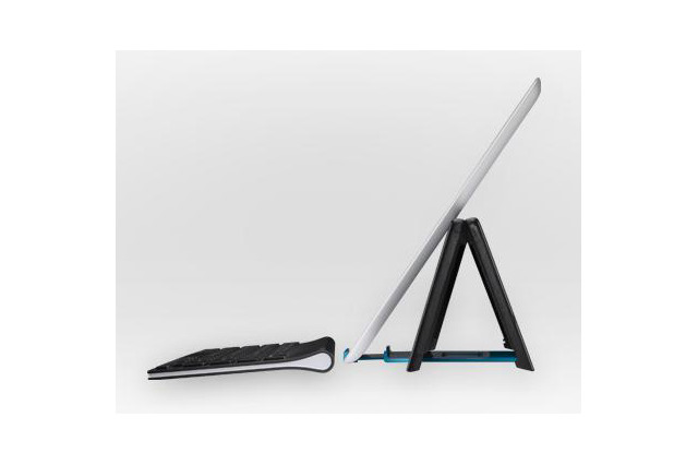 ロジクール、iPad/iPad 2専用Bluetoothキーボード……iPadスタンド兼用ケース付き 画像