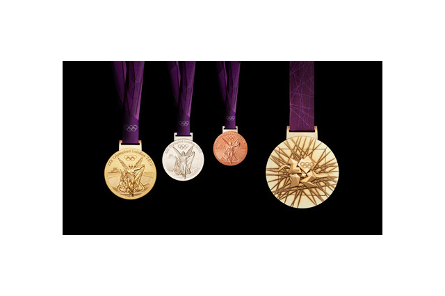 英国アーティストのデザインによるロンドン五輪のメダルが公開 画像