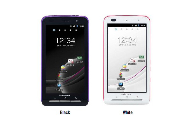 NTTドコモ、スマートフォン「P-07C」の予約受付開始 画像