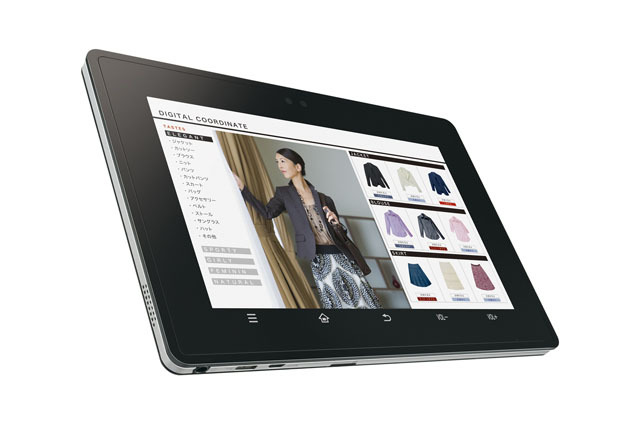 シャープ、企業向けAndroidタブレット「RW-T107」を発表 画像