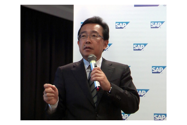 2011年下期は2桁成長!ERP分野もまだまだ伸びる……SAPジャパン新社長 安斎氏 画像