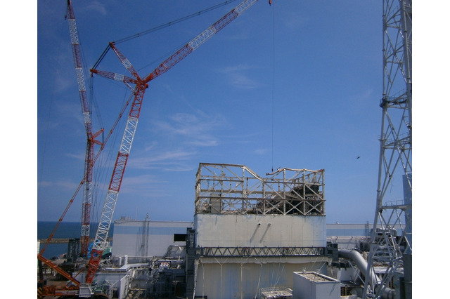 【地震】福島第一原子力発電所の状況(5日午後3時現在) 画像