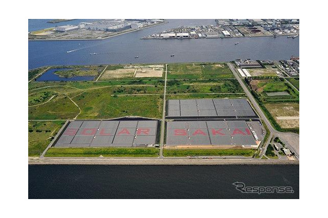 国内最大の太陽光発電所が営業運転を開始　堺 画像