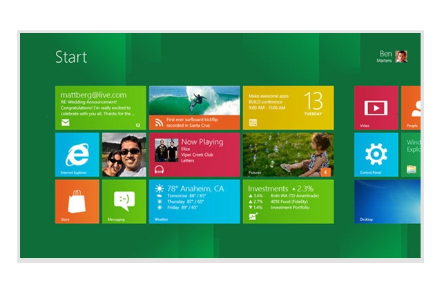 マイクロソフト、開発者向けに「Windows 8」をプレビュー公開 画像