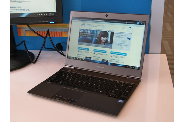 【IDF 2011(Vol.7)】ノートPCの主流はUltrabookに!各社がIvy Bridge搭載製品を開発中 画像
