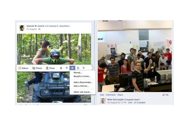 Facebook、米国で開催のカンファレンスで新機能「Timeline」を発表 画像