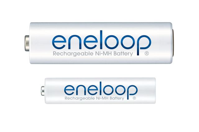 三洋、充電池「eneloop」(エネループ)の新モデル……5年の長期保存でもバッテリ残存70%に性能向上 画像