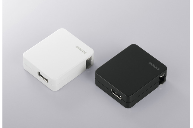 バッファローコクヨ、内蔵ICによりあらゆるスマートフォンに対応する充電器 画像