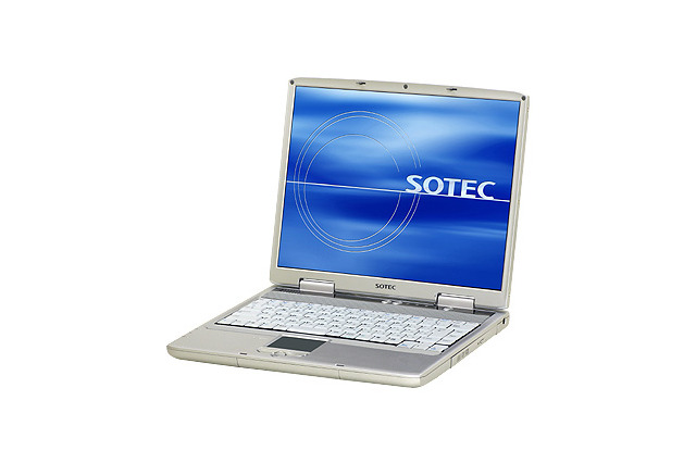 ソーテック、Celeron M 370搭載のスタンダードA4ノート「WinBook WH」 画像