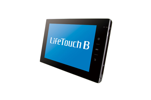 NEC、ビジネス向けタブレット「LifeTouch B」を発表 画像