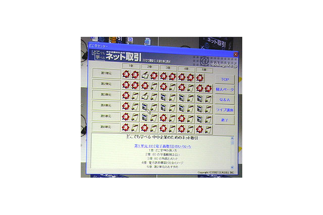 シーガル、NTT-ME、TDKら6社が共同で中小企業向けeラーニング事業を開始。CD-ROM教材、ライブ講義、BtoBお試しサイトでIT講習 画像
