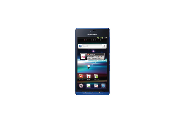 NTTドコモ、「AQUOS PHONE SH-01D」を12月2日に発売 画像